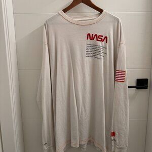 Heron Preston x NASA Capsule Collection Long Sleeve T-Shirt SIZE X-LARGE